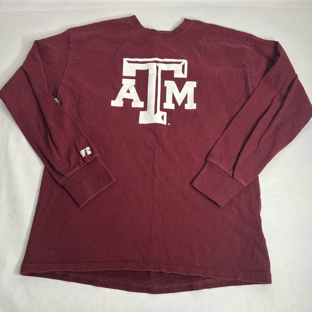 Texas A&M Long Sleeve Shirt Long Sleeve Medium (10-12)‎